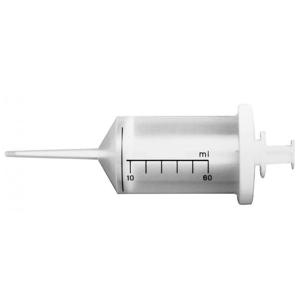 Nichiryo America Syringe for Repetitive Dispenser, 60ml, 5/pk, 5PK SG-2